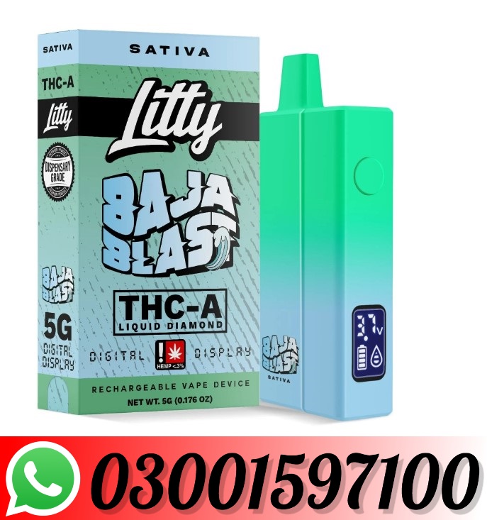 Litty THC-A Liquid Diamond Disposable 5G In Pakistan-03001597100