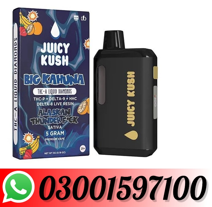 Juicy Kush Big Kahuna Blend Disposable 5G In Pakistan-03001597100