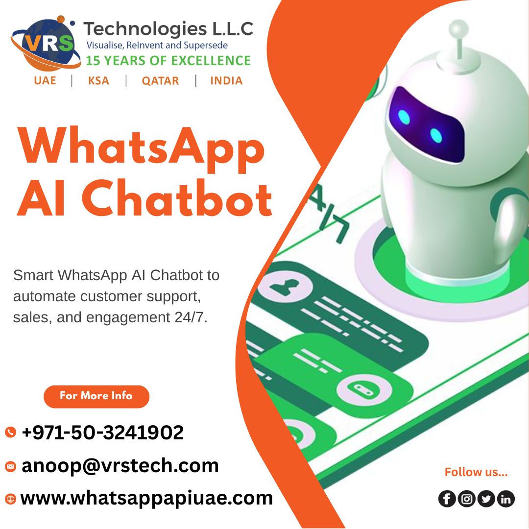 Custom WhatsApp AI Chatbot for UAE Enterprises