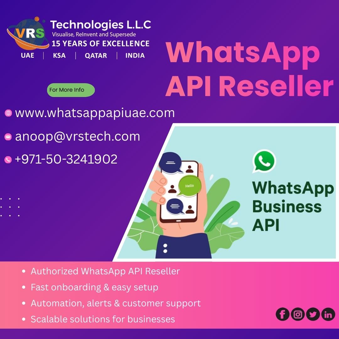 UAE Companies Choose WhatsApp API Reseller for Automation