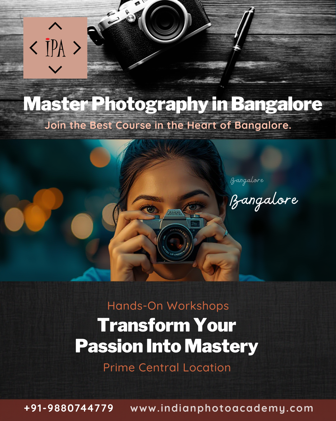 Best photography course in Bangalore