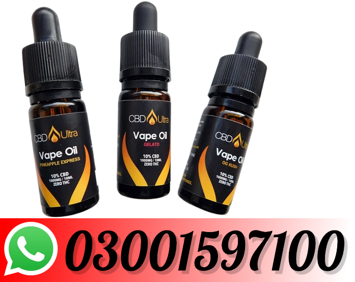 CBD Ultra Vape Oil Price In Pakistan-03001597100