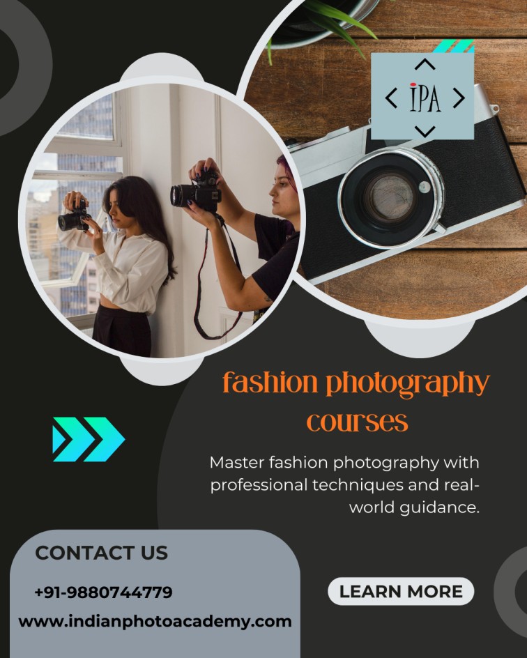 fashion photography courses in Bangalore