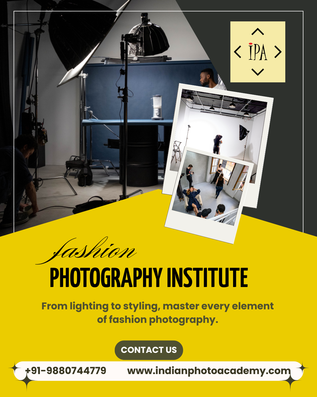 fashion photography institute in Bangalore