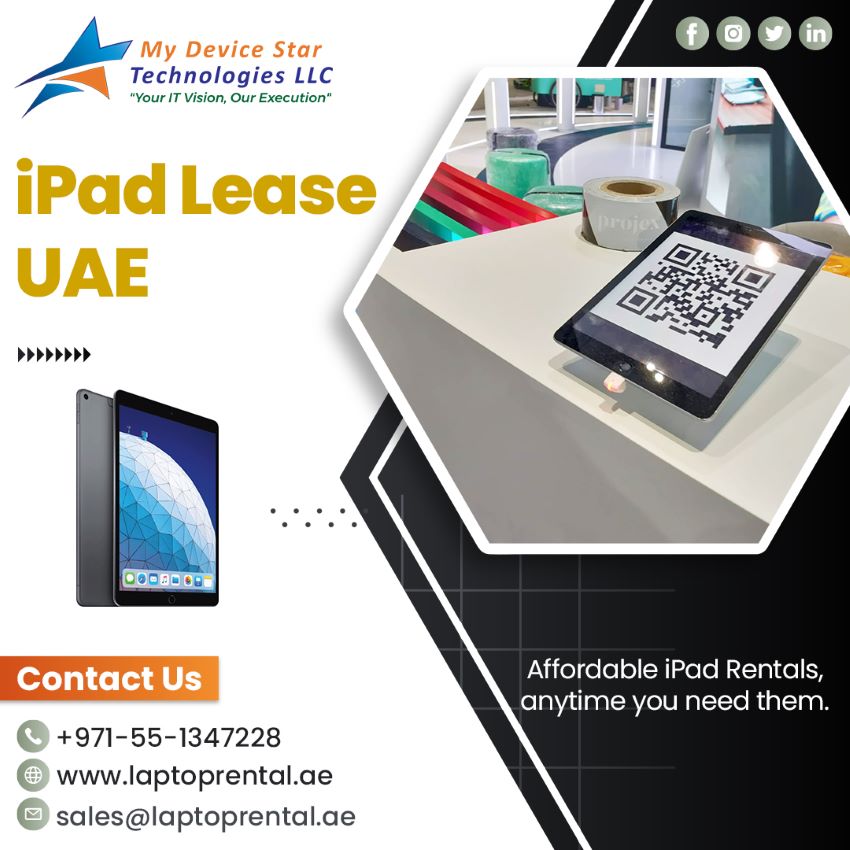 Is iPad Pro the Future Device to Lease in Dubai?