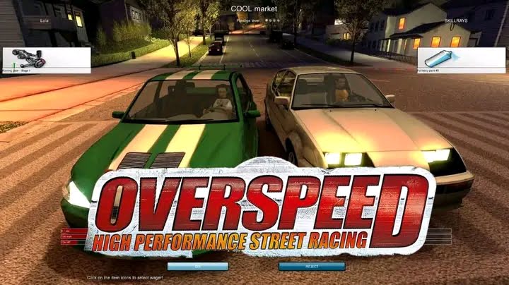 Overspeed Laptop Desktop Computer Game.