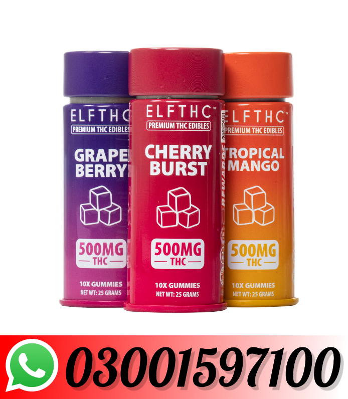 ELF THC Premium THC Edibles 500mg In Pakistan-03001597100